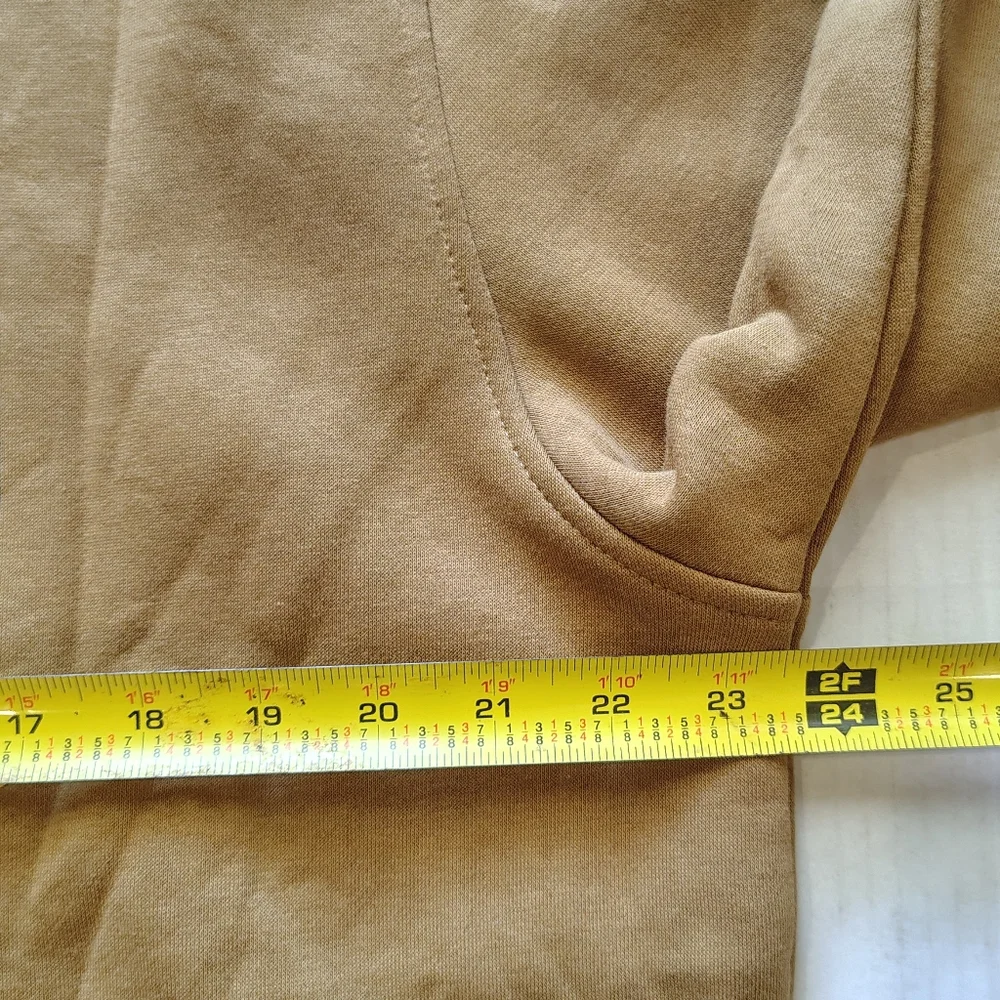 True Religion Men's Overlay‎ Logo Zip Hoodie Size XL Color Dijon